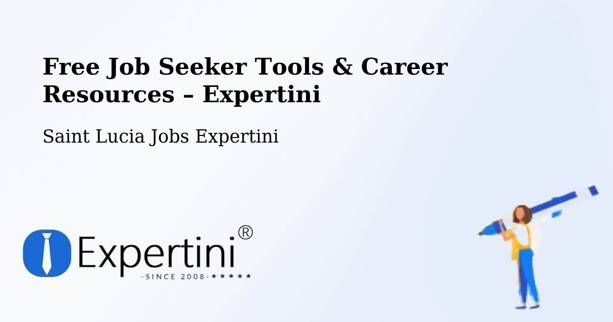 Free Job Seeker Tools & Career Resources – Escap - Escap, Saint Lucia Jobs Expertini