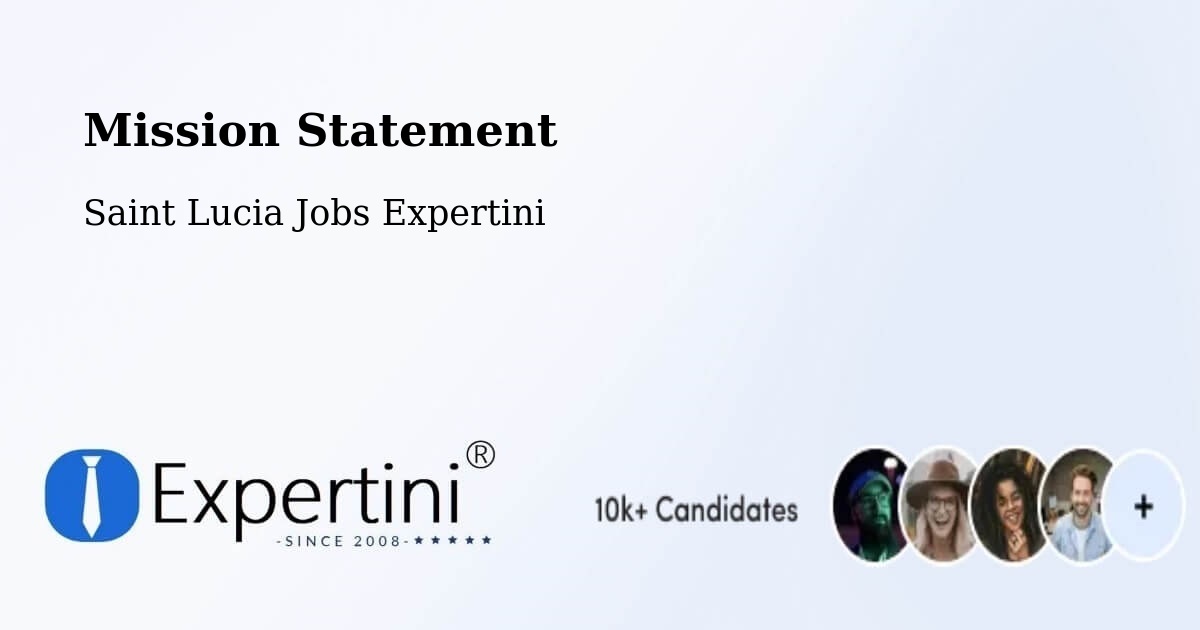 Corporate Mission – Escap - Saint Lucia Jobs Expertini