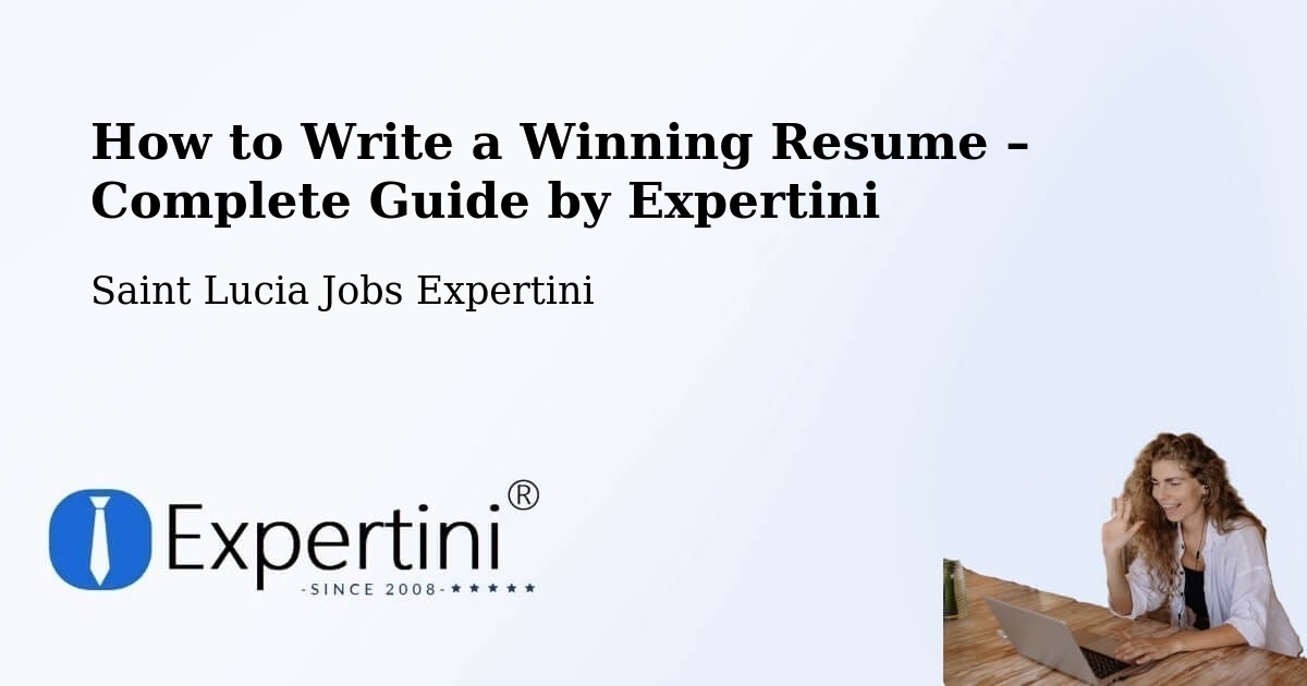 Resume Writing Guide for Job Seekers – Escap - Escap, Saint Lucia Jobs Expertini