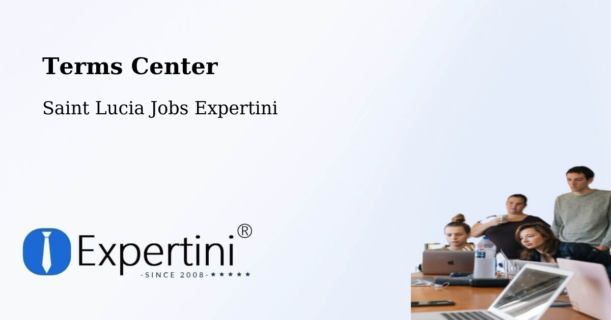Terms of Service – Escap - Saint Lucia Jobs Expertini